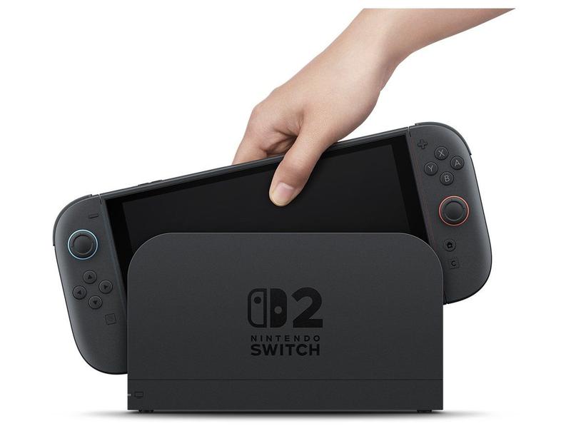 Nintendo Switch 2 2025 256GB Joy-Con Preto e Vermelho Nintendo